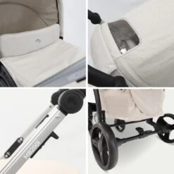 My Babiie MB200i Travel System With I-Size Car Seat – Oatmeal -Baby Supplies gsyru