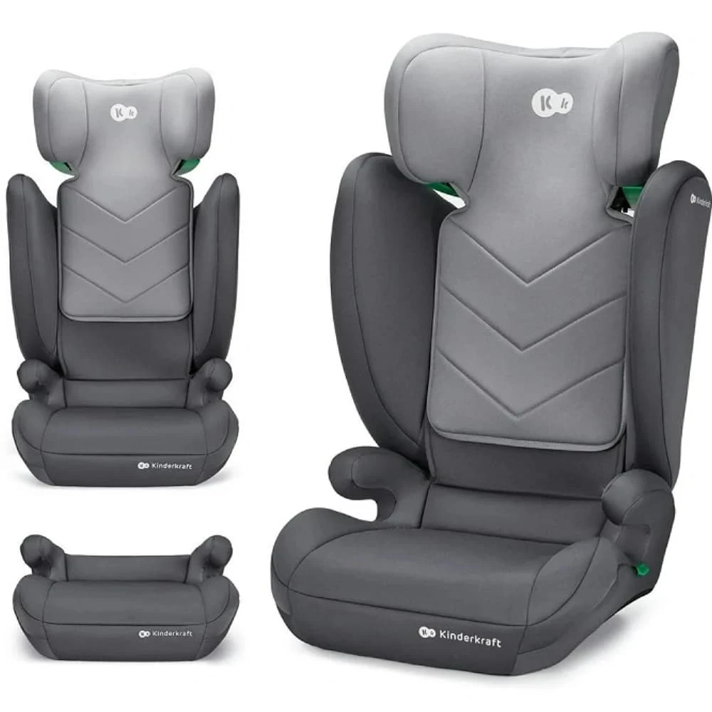 Kinderkraft Car Seat I-SPARK I-Size 100-150cm GREY 3 Kinderkraft Car Seat I-SPARK I-Size 100-150cm GREY