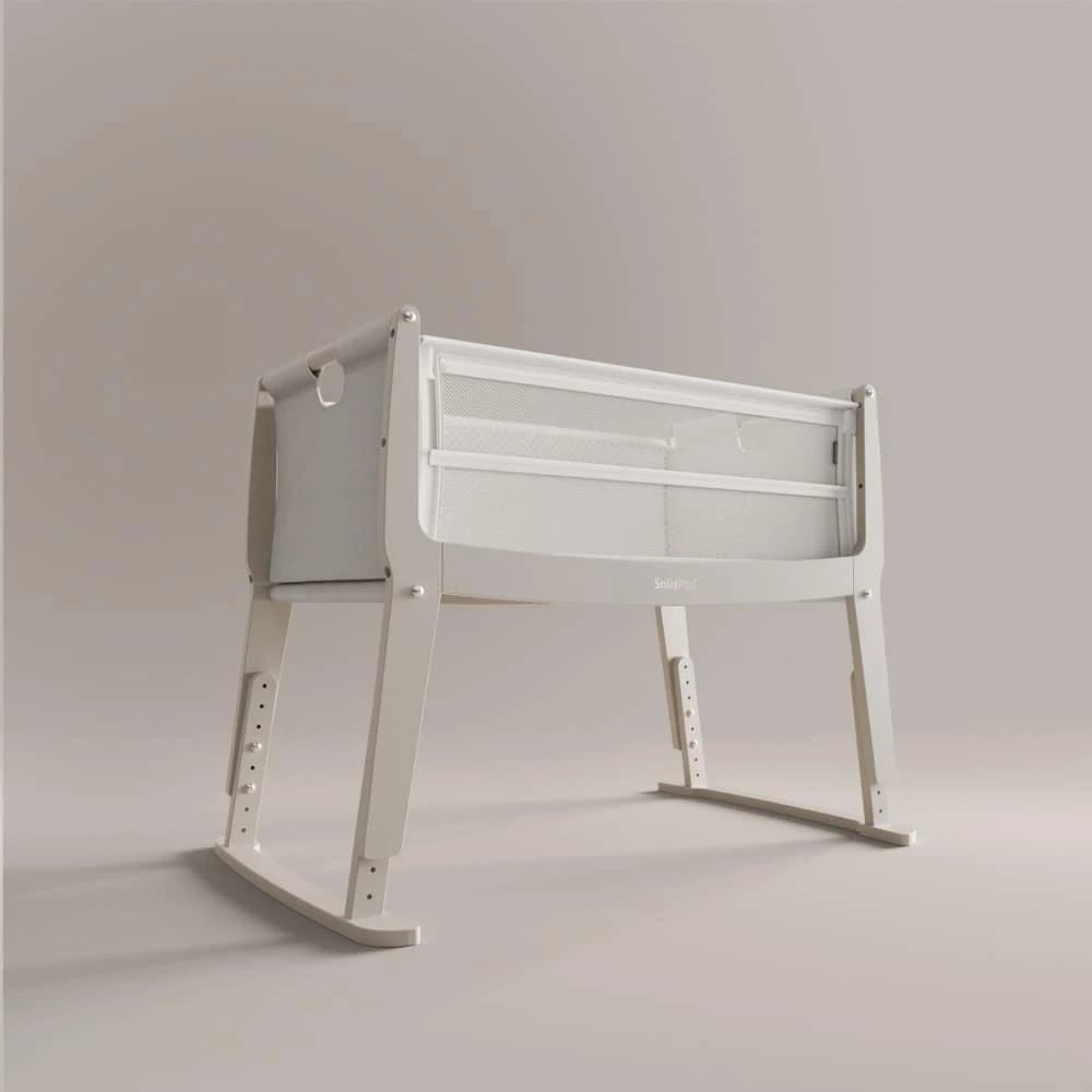 SnuzPod Studio Bedside Crib With Mattress Oslo Grey 8 SnuzPod Studio Bedside Crib With Mattress Oslo Grey - Image 6