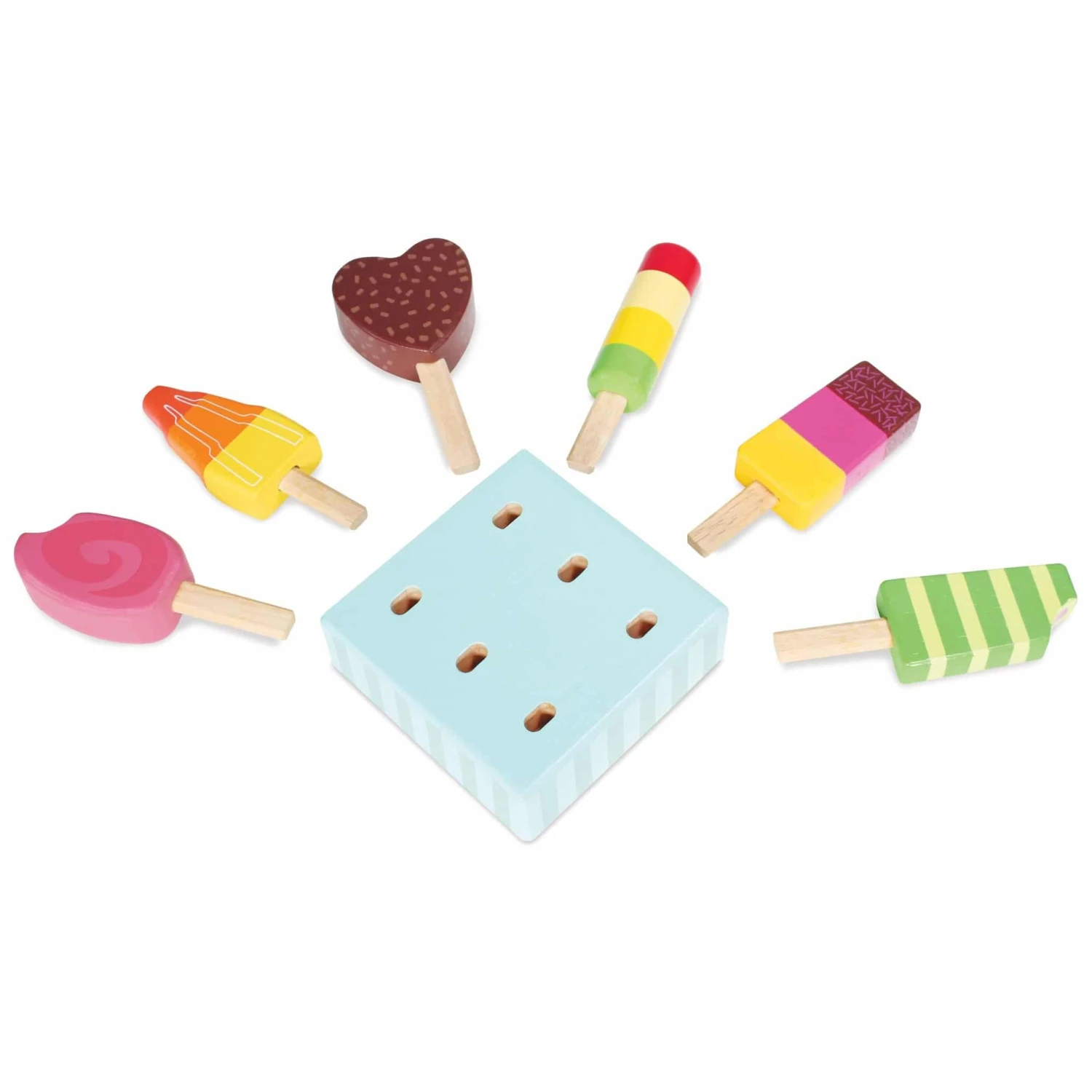 Le Toy Van Wooden Ice Lollies And Popsicles Role Play Toy 4 Le Toy Van Wooden Ice Lollies And Popsicles Role Play Toy - Image 2
