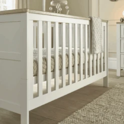 Mamas & Papas Wedmore 3 Piece Nursery Room Set – White/Natural -Baby Supplies hjhj