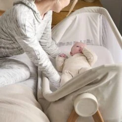 Mamas & Papas Lua Bedside Crib Fawn Bundle Oat And Spot 20 Mamas & Papas Lua Bedside Crib Fawn Bundle Oat And Spot -Baby Supplies hryu6i8