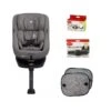 Joie I-Spin 360 Grey Flannel I-Size Car Seat Ultimate Bundle 2 Joie I-Spin 360 Grey Flannel I-Size Car Seat Ultimate Bundle -Baby Supplies i spin grey flannel