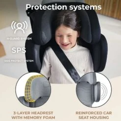 Kinderkraft XPAND 2 I-Size Car Seat Grey 15 Kinderkraft XPAND 2 I-Size Car Seat Grey -Baby Supplies i86846