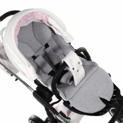 Junama Diamond Candy Pink 2in1 Pram -Baby Supplies iooiiuo