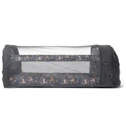 Bizzi Growin Baby Travel Crib Changing Bag Vegan Black -Baby Supplies iuoi8o8