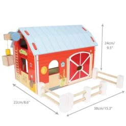 Le Toy Van Red Barn Toy Farm -Baby Supplies jj