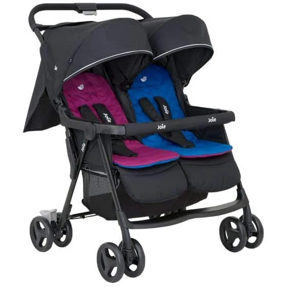 Joie Aire Twin Stroller – Rosy And Sea 3 Joie Aire Twin Stroller – Rosy And Sea