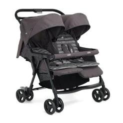 Joie Aire Twin Stroller Dark Pewter With 2 Footmuffs 11 Joie Aire Twin Stroller Dark Pewter With 2 Footmuffs -Baby Supplies joie aire twin stroller inc 2 footmuffs dark pewter 2 68067.1639477040 1