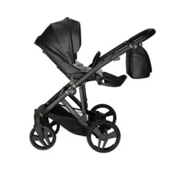 Junama Classic 2 In 1 Pram – Classic Black -Baby Supplies junama spacerowka 1 scaled 1