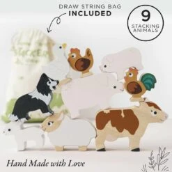 Le Toy Van Stacking Farm Animals 10 Le Toy Van Stacking Farm Animals -Baby Supplies kuo8 2