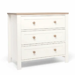 Mamas & Papas Wedmore 3 Piece Nursery Room Set – White/Natural -Baby Supplies lklo