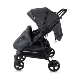 Lorelli Duo Twin Stroller – Black -Baby Supplies lorelli duo black 3