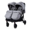 Lorelli Duo Twin Stroller – Cool Grey -Baby Supplies lorelli duo twin stroller cool grey