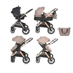 Viola 3 In 1 Travel System – Beige -Baby Supplies lorelli travel system