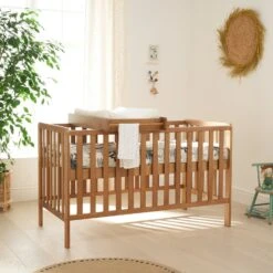 Tutti Bambini Napoli 2 Piece With Malmo Cot Bed Nursery Room Set – White/Oak 13 Tutti Bambini Napoli 2 Piece With Malmo Cot Bed Nursery Room Set – White/Oak -Baby Supplies malmo cot bed oak