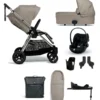 Mamas & Papas Flip XT3 Stroller 3in1 Cloud G Travel System Bundle – Fawn -Baby Supplies mamas papas pushchairs flip xt pushchair complete bundle with cybex cloud g car seat base 8 pieces fawn