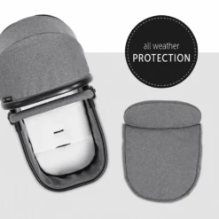 Hauck Melange Grey Atlantic Twin Stroller/Carrycot Bundle 2 35 Hauck Melange Grey Atlantic Twin Stroller/Carrycot Bundle 2 -Baby Supplies mb mbmb 4