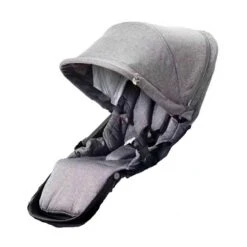 Mee-Go UNO Plus Baby And Toddler Tandem Pushchair Grey/Chrome 12 Mee-Go UNO Plus Baby And Toddler Tandem Pushchair Grey/Chrome -Baby Supplies mee go uno seat unit grey chrome