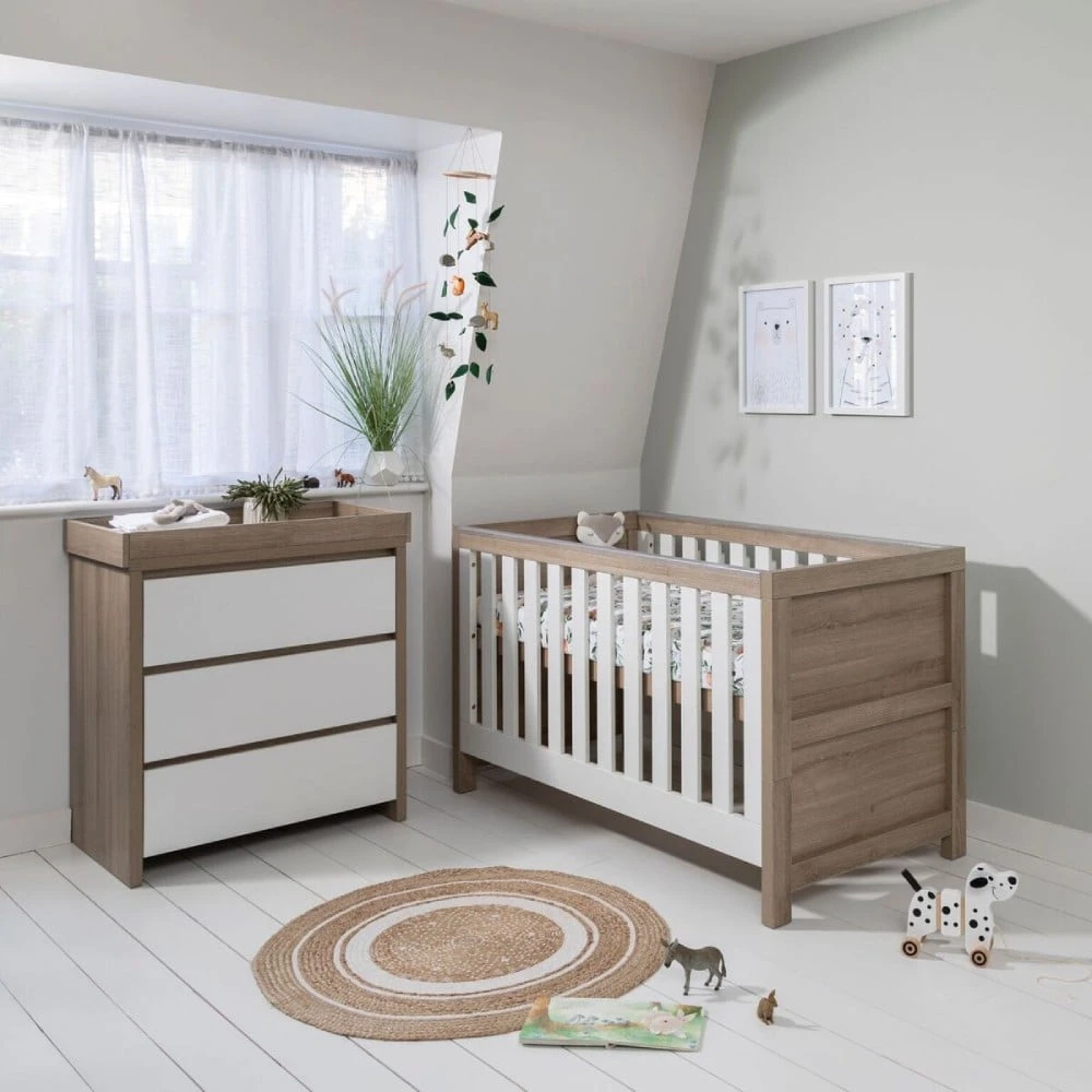 Tutti Bambini Modena Newborn Room Set Bundle – White Oak 12 Tutti Bambini Modena Newborn Room Set Bundle – White Oak - Image 10