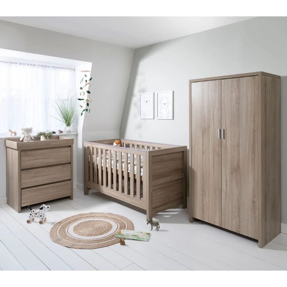 Tutti Bambini Modena Nursery Room Set Builder –Oak 3 Tutti Bambini Modena Nursery Room Set Builder –Oak