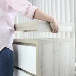 Tutti Bambini Modena Changing Unit – White Oak -Baby Supplies modena changer 5
