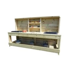 Children’s Outdoor Wooden Mud Kitchen
