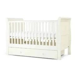 Mamas & Papas Mia Cotbed – White -Baby Supplies ngjmkl