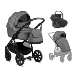 Noordi Fjordi 3 In 1 Travel System – Dark Grey -Baby Supplies noordi fjordi 3 in 1 travel system dark grey 2