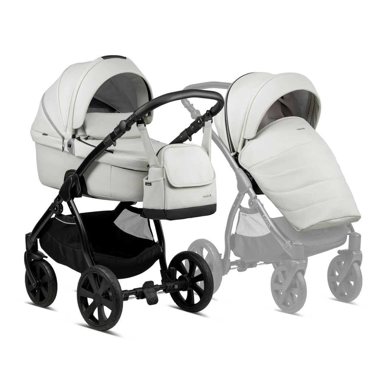 Noordi Fjordi Leather 3 In 1 Travel System – Cloud 4 Noordi Fjordi Leather 3 In 1 Travel System – Cloud - Image 2