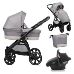 Noordi Sole Go 3in1 Travel System – Warm Grey