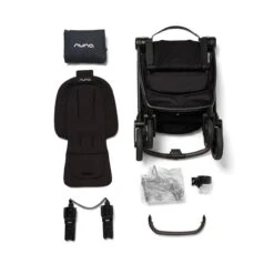 Nuna Swiv Pipa Next Travel System – Caviar -Baby Supplies nuna swiv stroller caviar 5 1