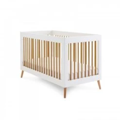 Obaby Maya 4in1 5 Piece Nursery Room Set Includes Shelf – White And Natural 13 Obaby Maya 4in1 5 Piece Nursery Room Set Includes Shelf – White And Natural -Baby Supplies obaby maya cot bed 2