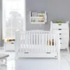 Obaby Stamford Luxe Nursery Room Set Builder – White 1 Obaby Stamford Luxe Nursery Room Set Builder – White -Baby Supplies obaby stamford luxe 7 piece nursery room set builder in white