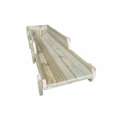 Children’s Outdoor Wooden Bowling Alley