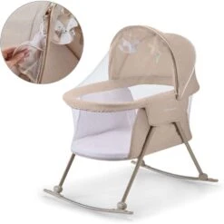 Kinderkraft Beige Lovi 3 In 1 Crib -Baby Supplies prod 1583062846 3 Copy