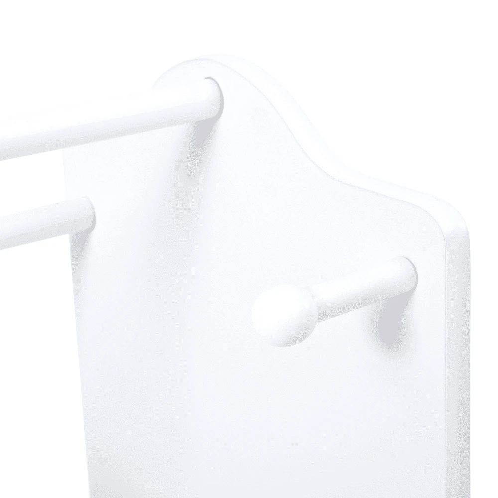 Liberty House Toys White Wooden Dress Up Unit 6 Liberty House Toys White Wooden Dress Up Unit - Image 4