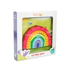 Le Toy Van Rainbow Tunnel Stacker -Baby Supplies rainbow1