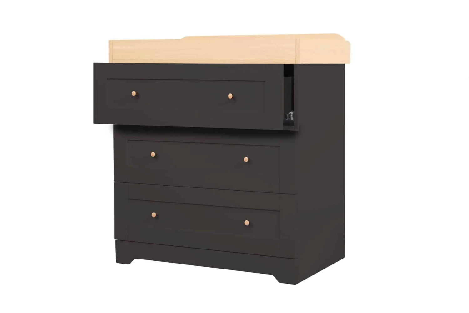 Tutti Bambini Rio Changing Unit/Dresser – Slate/Oak 4 Tutti Bambini Rio Changing Unit/Dresser – Slate/Oak - Image 2