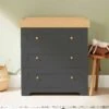 Tutti Bambini Rio Changing Unit/Dresser – Slate/Oak -Baby Supplies rio chest changer slate grey scaled 1 4