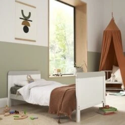 Tutti Bambini Rio Newborn Nursery Room Set Bundle – White/Dove Grey -Baby Supplies rio 3pc white dove grey 5 1