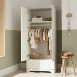 Tutti Bambini Rio Newborn Nursery Room Set Bundle – White/Dove Grey -Baby Supplies rio 3pc white dove grey 7 2