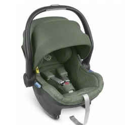 UPPAbaby Mesa I-Size Car Seat + Isofix Base – Emmett (Sage Green Melange) -Baby Supplies rry