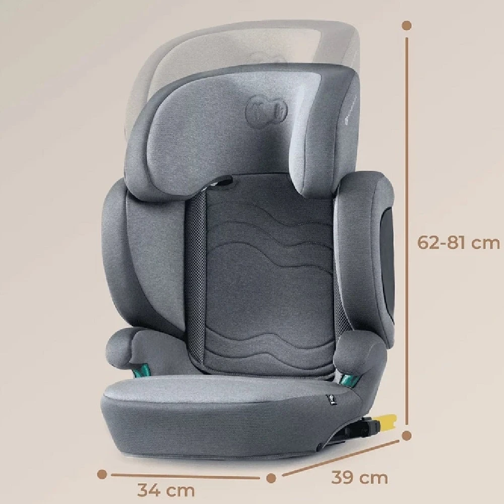 Kinderkraft XPAND 2 I-Size Car Seat Grey 10 Kinderkraft XPAND 2 I-Size Car Seat Grey - Image 8