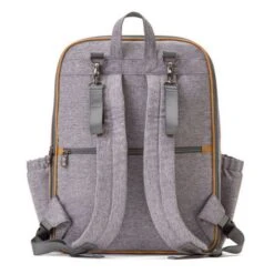 Bizzi Growin Baby Travel Crib Changing Rucsac Windsor Grey -Baby Supplies rucpod 9