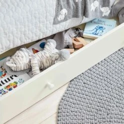 Mamas & Papas Mia Cotbed – White -Baby Supplies ryhut