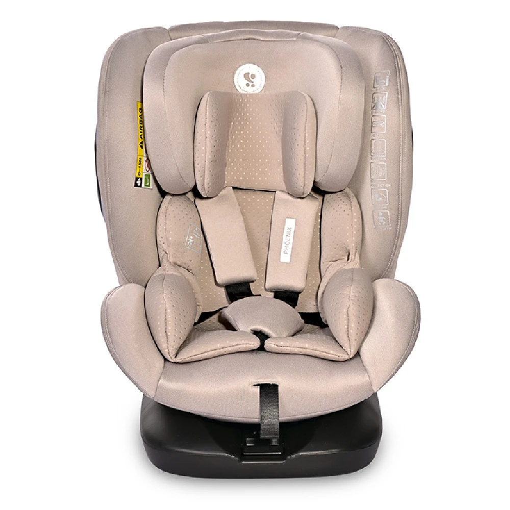 Lorelli PHOENIX I-Size ISOFIX 360 Car Seat – Beige 3 Lorelli PHOENIX I-Size ISOFIX 360 Car Seat – Beige