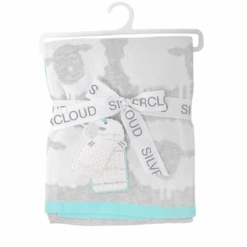 Silvercloud Counting Sheep Sleep Gift Set 14 Silvercloud Counting Sheep Sleep Gift Set -Baby Supplies sc counting sheep pram moses blanket co 1