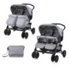 Lorelli Stroller TWIN Grey -Baby Supplies sdfghj