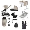 Silver Cross Tide 12 Piece Travel System Bundle Stone -Baby Supplies sge 2 1